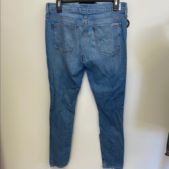 Hudson Jeans Blue Skinny Distressed Denim - Picture 4 of 7